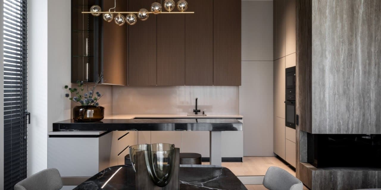 Interior cu soluții Selekt Doors — producție în Chișinău